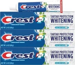 Crest Tartar Protection Anticavity Toothpaste 2.4oz Pack Of 3 Fluoride Care. Fixed Price $11.69.