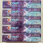 5 X Crest 3d White Enamel Safe Whitening Toothpaste Arctic Fresh 4.1 Oz Exp12/22. Fixed Price $19.99.