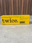 Twice Whitening Toothpaste 5% Nano-hydroxyapatite Happy Mint 3.4oz Fluoride New. Fixed Price $8.99.