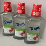 Toms Of Maine Silly Strawberry Childrens Fluoride Rinse 16 Oz Mouthwash Lot 3. Fixed Price $29.95.