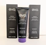 Evo Purple Fluoride Free Instant Teeth Color Toothpaste Peppermint 3.5oz 2 Tubes. Fixed Price $14.60.