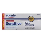Equate Maximum Strength Sensitive Extra Whitening Toothpaste W/ Fluoride 2 Pack. Fixed Price $16.46.