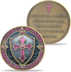 Christian Challenge Coin Protective Shield Religious Prayer Coins Armor Of God C. Fixed Price $17.04.