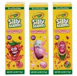 Toothpaste Crayola Silly Scent Anticavity With Flouride - Set Of 3. Fixed Price $16.99.