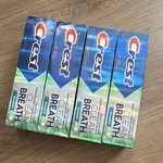 Crest Clean Breath Spearmint Toothpaste Lot Of 4, 3.7 Oz (110g) Exp 08/2028. Fixed Price $12.86.