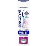 Sensodyne Clinical White Toothpaste, Stain Protector For Sensitive Teeth, 08/27. Fixed Price $11.99.