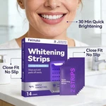 Teeth Whitening Strips Oral Hygiene Non Sensitive Enamel-safe Tooth Brightening. Fixed Price $39.99.