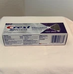 Crest 3d White Brilliance Whitening 3.5 Oz Luminous Purple Exp.9/25. Fixed Price $8.45.