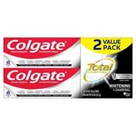 Colgate Total Active Prevention Whitening And Charcoal Toothpaste, Mint, 2 Pack. Fixed Price $14.99.