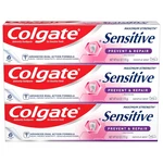 Sensitive Toothpaste With Whitening, Prevent And Repair, 6 Ounce, 3 Pack. Fixed Price $23.99.