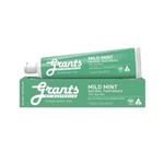 Grants Of Australia Mild Mint Natural Toothpaste + Aloe Vera Oil No Fluoride/sls. Fixed Price $9.99.