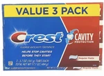 Value 3 Pack Crest Cavity Protection Toothpaste Regular Paste 5.7 Oz New. Fixed Price $15.00.