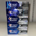 Lot Of 5 Crest 3d White Advanced Charcoal Teeth Whitening Toothpaste 2.4 Oz. Fixed Price $23.98.