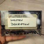 Vtg Proctor And Gamble Crest Toothpaste Internal Advertising Cassette Tape 1980s. Fixed Price $19.99.