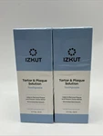 2x Izkut Tartar & Plaque Solution Toothpaste-eliminates Bad Breath-2.11 Oz. Fixed Price $16.70.
