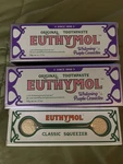 Euthymol Whitening Toothpaste Squeezer Gift Set Of 3 Items New. Fixed Price $25.00.
