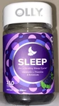 Olly Sleep Melatonin L-theanine & Botanicals Blackberry Zen Gummies 110 Ct. Fixed Price $24.00.