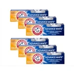 Arm & Hammer Advance White Toothpaste, Travel Size (0.9oz) - Pack Of 6. Fixed Price $10.78.