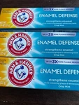 Enamel Defense Toothpaste Arm & Hammer Travel Size 6 Pack. Fixed Price $17.57.