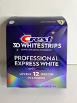 Crest 3d Whitestrips Professional Express White Level 12 36 Strips #615. Fixed Price $30.25.
