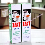 Zact Lion Green Stain Fighter Toothpaste, Shiny White Teeth Fresh Breath 160g X2. Fixed Price $20.00.