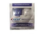 Crest 3d White Brilliance 2 Step Kit Toothpaste + Whitening Gel Exp 12/26. Fixed Price $16.49.