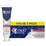 Crest 3d White Advanced Glamorous Toothpaste, 93 G (2-pack). Fixed Price $24.99.