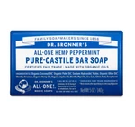 New Dr. Bronner's Pure-castile Bar Soap Hemp All-one Peppermint 140g Bronners. Fixed Price $6.43.