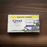 Crest 3dwhitewhiteningtherapy Charcoal Deep Cleanmint Toothpaste 4.6 Ozexp 12/27. Fixed Price $15.60.
