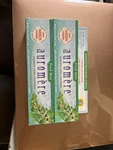Auromere Ayurvedic Herbal Toothpaste, Fresh Mint - Vegan, Natural, Qty 2 Pack. Fixed Price $18.00.