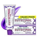 Toothpaste Purple Whitening Sensitive Teeth Violet Tone Up Pack Euthymol Yellow. Fixed Price $51.99.