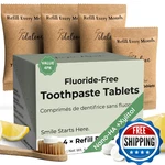 Tidalove Citrus Yuzu Mint Fluoride-free Toothpaste Tablets With Nano Hydroxyapat. Fixed Price $61.98.