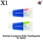 X1 Dental Curaprox Kids Toothpaste 6+ 60ml Mint Or Watermelon Daily Care. Fixed Price $17.00.