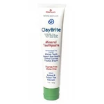 Claybrite White Toothpaste Non Fluoride 4 Fl Oz By Zion Health. Fixed Price $12.62.