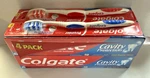 4 Colgate Cavity Protection Fluoride Toothpaste 8 Oz/2 Toothbrush Free. Fixed Price $14.89.