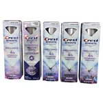 Lot 5 Crest 3d White Brilliance 4% Hydrogen Peroxide Fluoride Toothpaste, 3.8 Oz. Fixed Price $32.99.