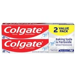 New Colgate Baking Soda And Peroxide Toothpaste, Teeth, 6 Oz Tube, 2 Pack. Fixed Price $6.37.