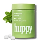 Huppy Toothpaste Tablets, Nano Hydroxyapatite, Fluoride 62 Count (pack Of 1). Fixed Price $29.29.