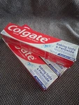 3ct.) Colgate Baking Soda Peroxide Whitening Brisk Mint Toothpaste, 4.0oz. Fixed Price $15.00.