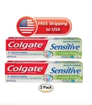 2 Pack Colgate Sensitive Last Fresh Mint Burst Maximum Strength Toothpaste 6oz. Fixed Price $26.95.