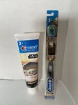 Crest Toothpaste & Toothbrush 4.2 Oz Kids Star Wars The Mandalorian. Fixed Price $9.99.