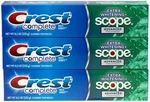 Crest Complete Whitening Toothpaste Pack Of 3 Fresh Mint 8.2 Ounces. Fixed Price $34.49.
