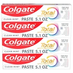 Total Clean Mint Toothpaste, 10 Benefits, No Trade-offs, Freshens Breath, Whiten. Fixed Price $25.95.