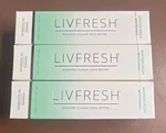 Livfresh Foaming Gel Toothpaste Wintergreen Teeth Whitening (3) 1.75 Oz. Fixed Price $30.00.