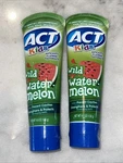 2x Act Kids Anticavity Fluoride Toothpaste, Wild Watermelon, 4.6 Oz. New Sealed. Fixed Price $35.00.