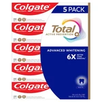 Colgate Total Advanced Whitening Toothpaste 6.4 Oz 5-pack. Fixed Price $23.94.