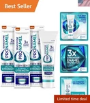 Clinical Enamel Strengthening Toothpaste, Whitening Action, 3.4 Oz 3 Pack. Fixed Price $39.19.