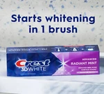 Crest 3d White Advanced Radiant Mint, Teeth Whitening Toothpaste, 2.40 Oz 1 Tube. Fixed Price $23.99.