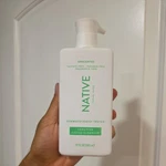 Native Sensitive Facial Cleanser Face Cleaner Unscented Niacinamide 12oz. Fixed Price $11.99.