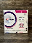 Crest Pro-health Sensitive & Gum Toothpaste 3 Pack All Day 3.7oz New. Fixed Price $13.95.